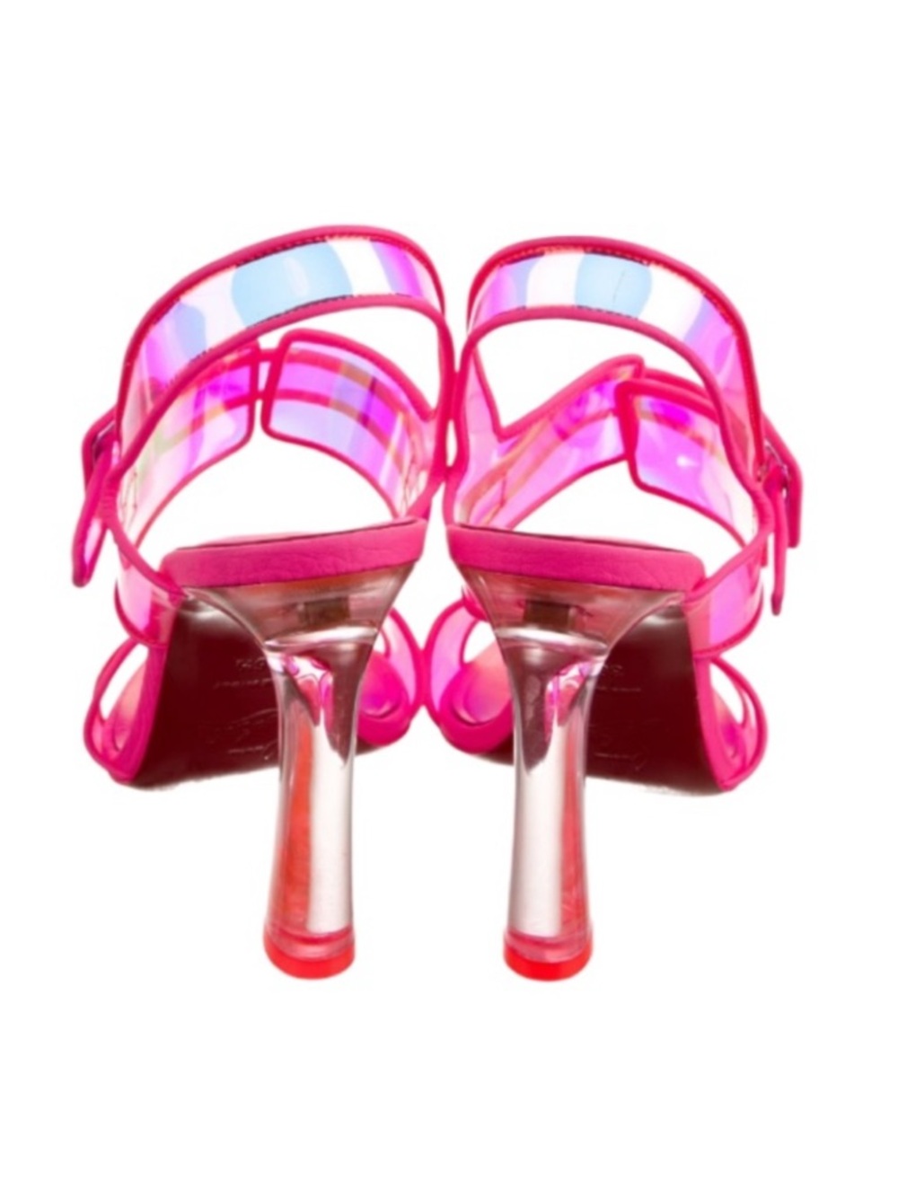 Christian Louboutin Loubi
Duniss Holographic heels
100mm RETAIL 1,095 - Picture 8 of 9